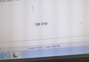End of first draft