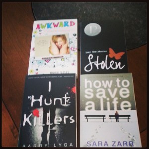 Some of the books I bought...