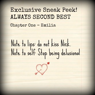 Emilia Always Second Best