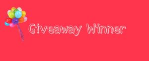Giveaway winner